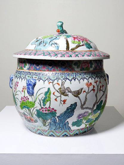 Vintage Servieraccessoire von chinesischer Manufaktur für Tongzhi nian zhi Multicolor