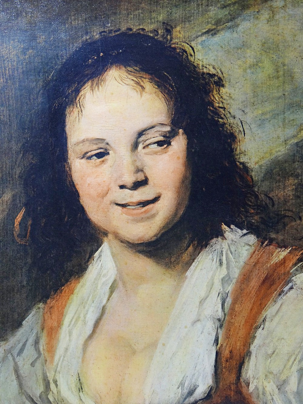 Vintage Porträt "La Bohémienne" von Hals für S.P.A.D.E.M.