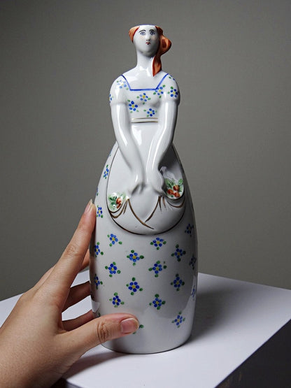 Vintage Vase Prunellia von Lucien Willmetz für Michelaud Limoges Robj Paris Stil