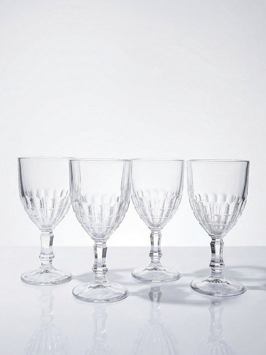 Vintage Glas Mónica von Crisal Glass durchsichtig transparent