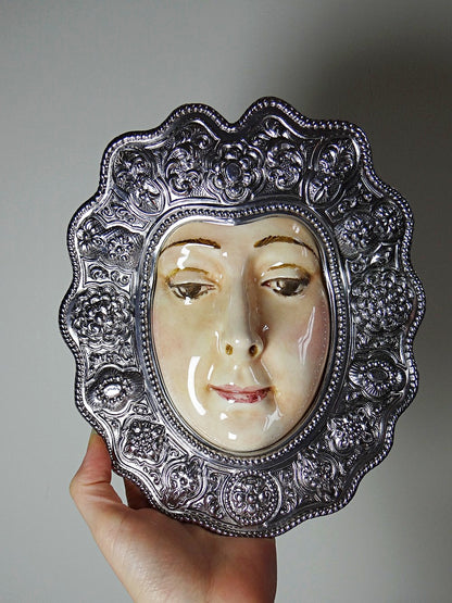 Vintage Wand Ex-Voto Vierge du Rocío, Spanien