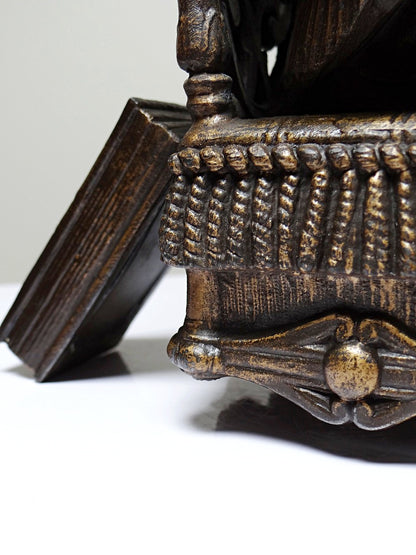 Vintage Statuette Vierge à la Chaise religiöses Motiv