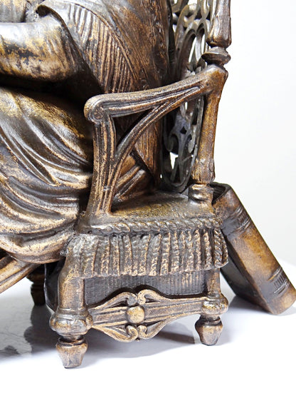Vintage Statuette Vierge à la Chaise religiöses Motiv