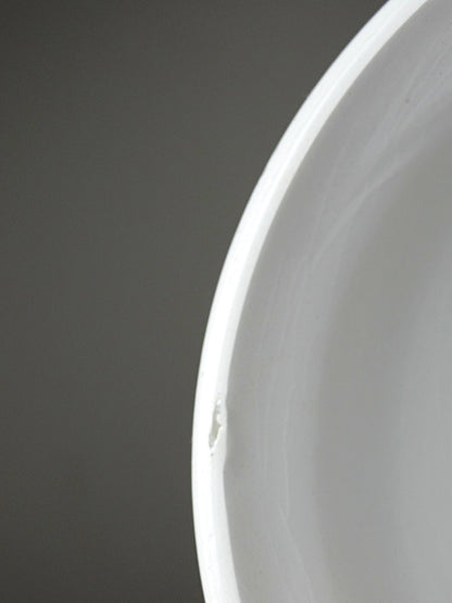 Set von 4 Vintage Kaffeeschale Badonviller Art Déco Dekor