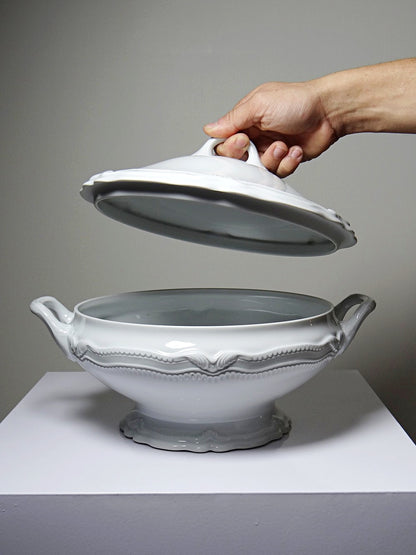 Vintage Suppenterrine von Bernardaud für Limoges Porzellan