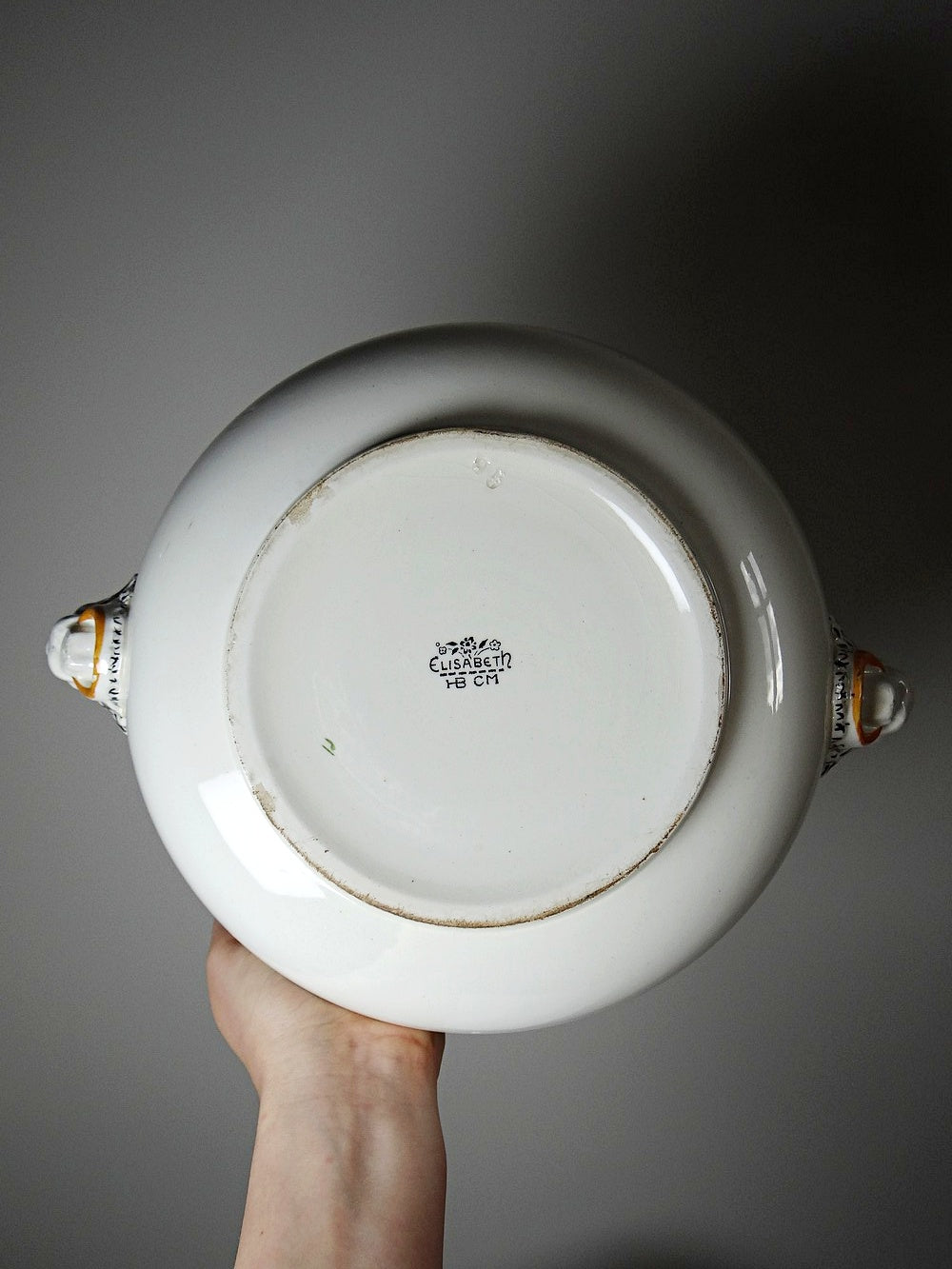 Vintage Salatschüssel "Elisabeth" für HB Choisy-le-Roi