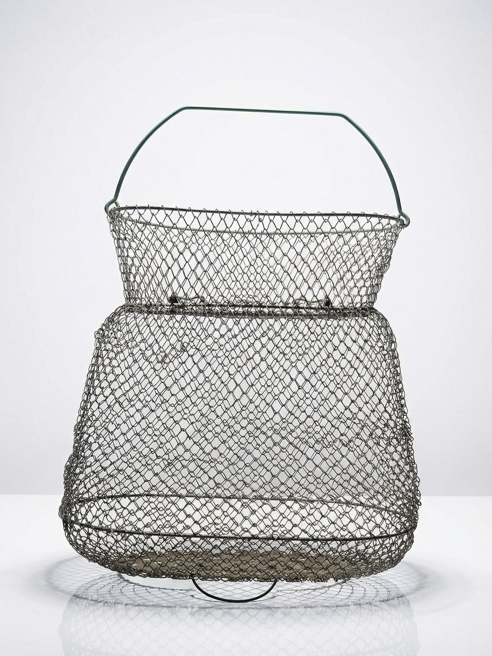 Vintage Fischreuse von Maillinox für Braun, Metall oxidiert