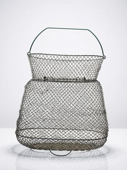 Vintage Fischreuse von Maillinox für Braun, Metall oxidiert