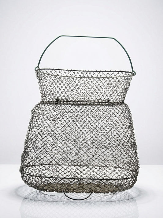 Vintage Fischreuse von Maillinox für Braun, Metall oxidiert