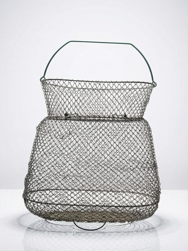 Vintage Fischreuse von Maillinox für Braun, Metall oxidiert
