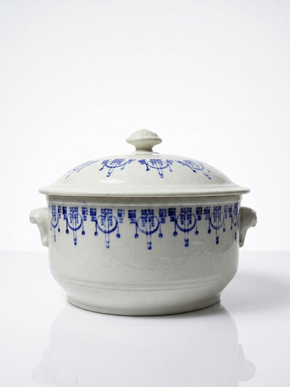 Vintage Bouillontopf St Uze blau