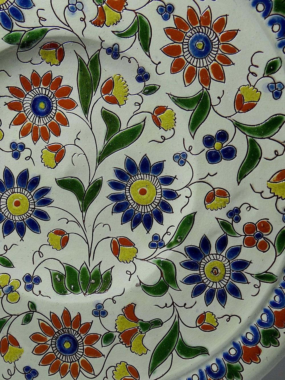 Vintage Emaille Schale von Schoch-Läderach für Schoch-Läderach selten