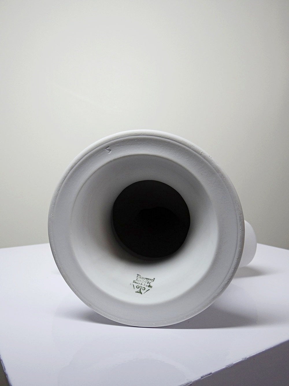 Vintage Büste Louise Brongniard nach Houdon für Tharaud Limoges WeißKunst