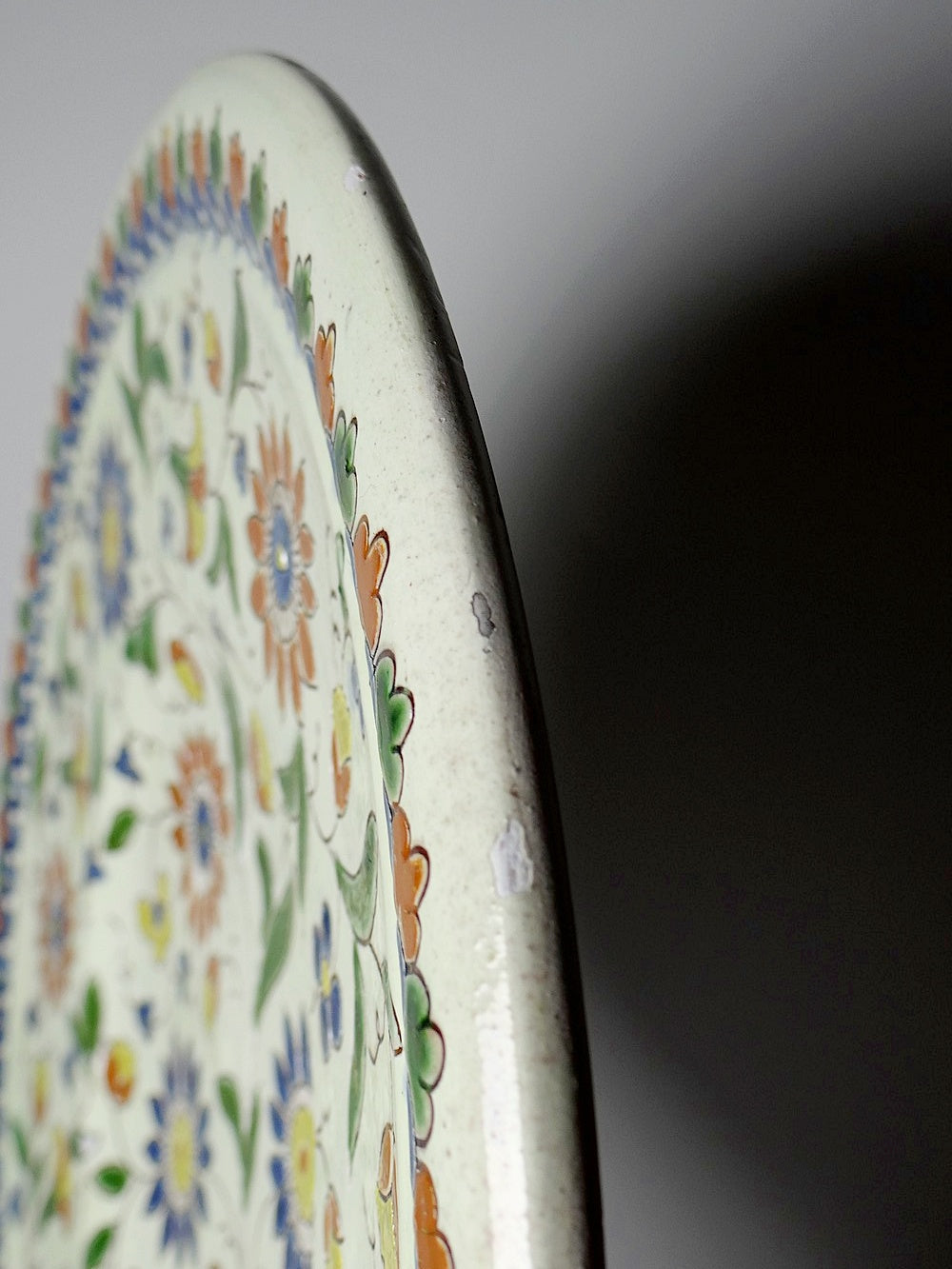 Vintage Emaille Schale von Schoch-Läderach für Schoch-Läderach selten