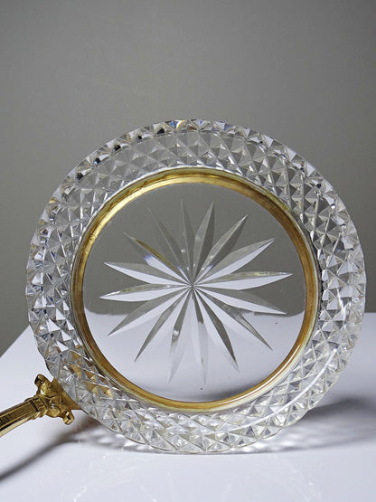Vintage Ablageschale von L. Seiler für Sèvres Golddekoration
