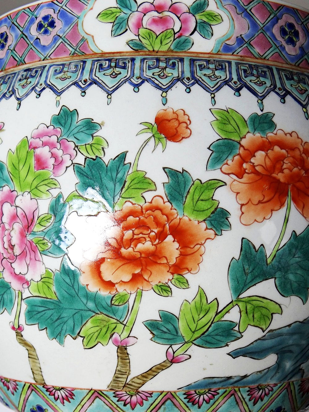 Vintage Servieraccessoire von chinesischer Manufaktur für Tongzhi nian zhi Multicolor
