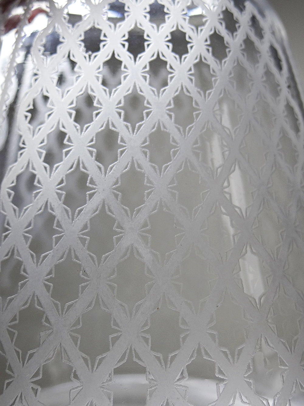 Vintage Kristallkaraffe Alhambra von Baccarat für Baccarat, transparent