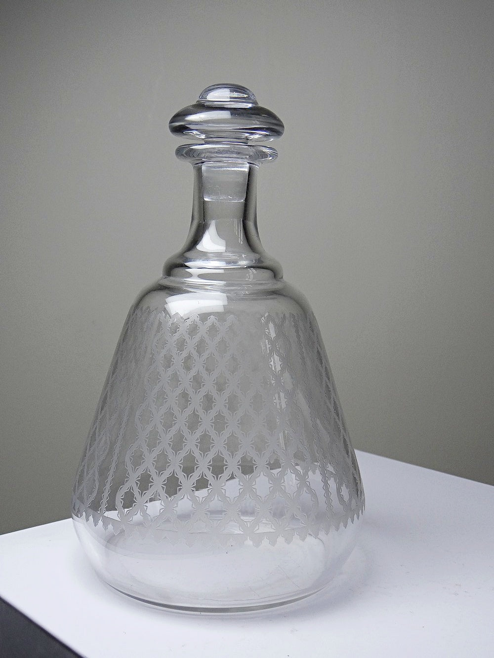 Vintage Kristallkaraffe Alhambra von Baccarat für Baccarat, transparent