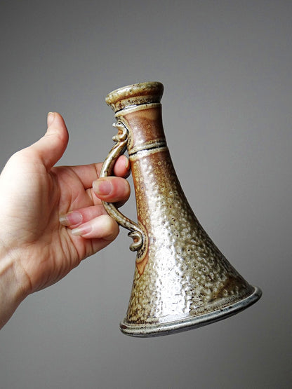 Vintage Keramikvase Le Don Braun