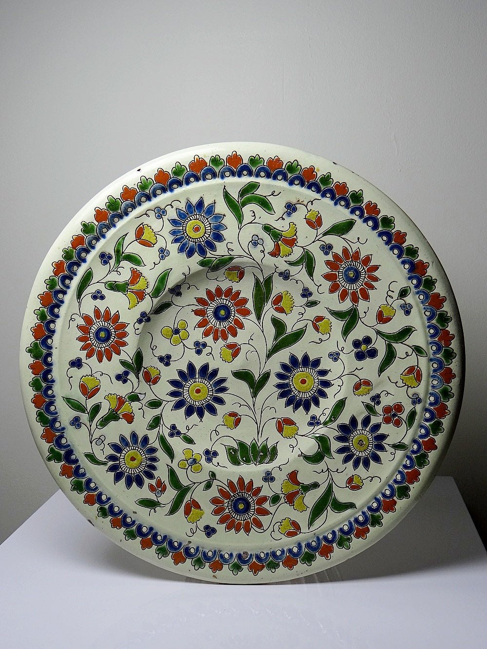 Vintage Emaille Schale von Schoch-Läderach für Schoch-Läderach selten