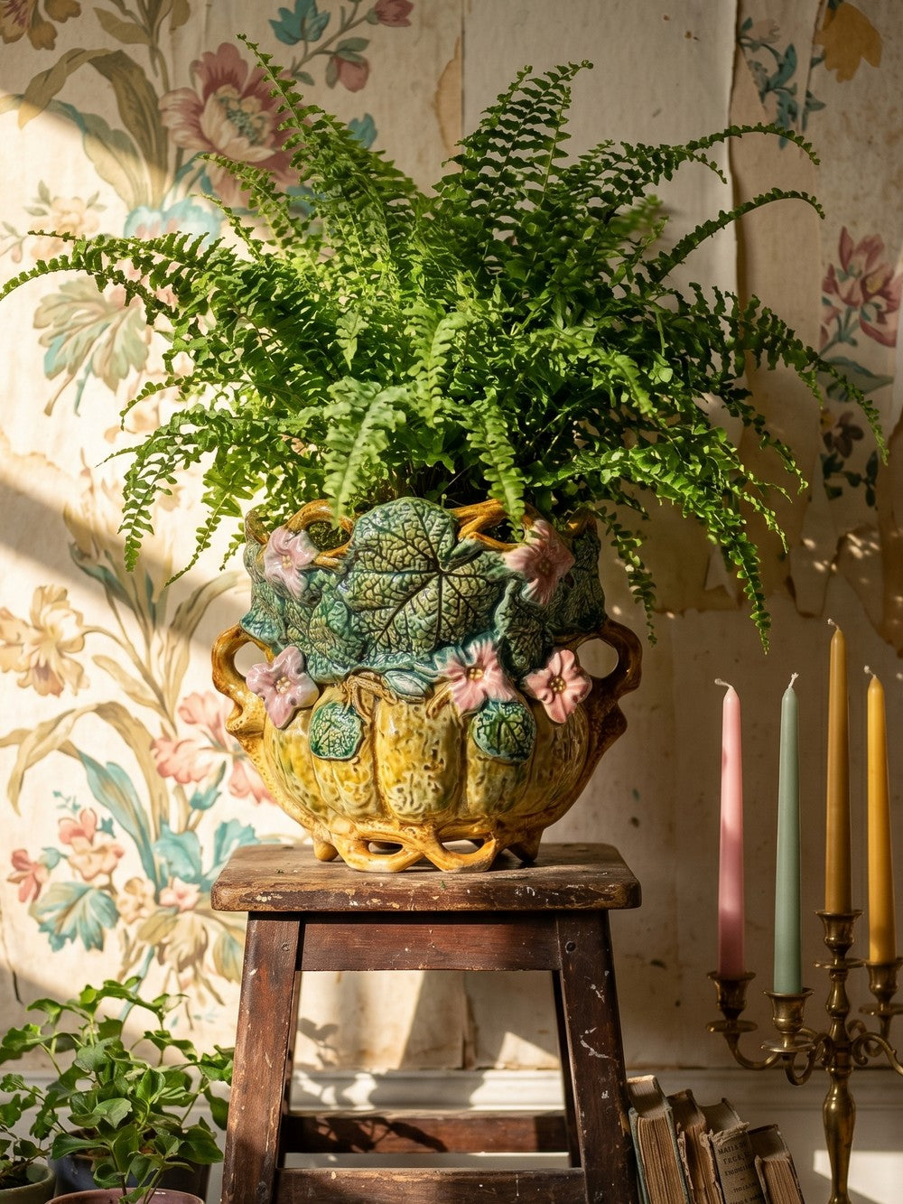Vintage Cachepot "Citrouille" von Onnaing