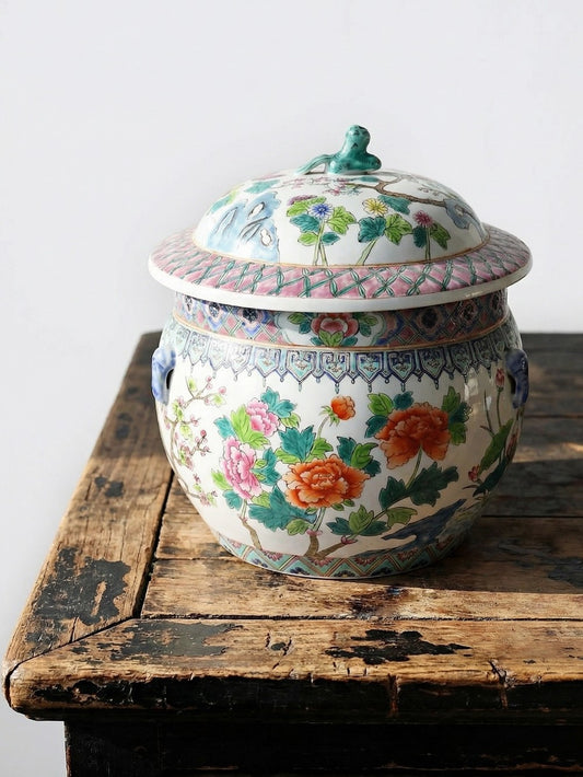 Vintage Servieraccessoire von chinesischer Manufaktur für Tongzhi nian zhi Multicolor