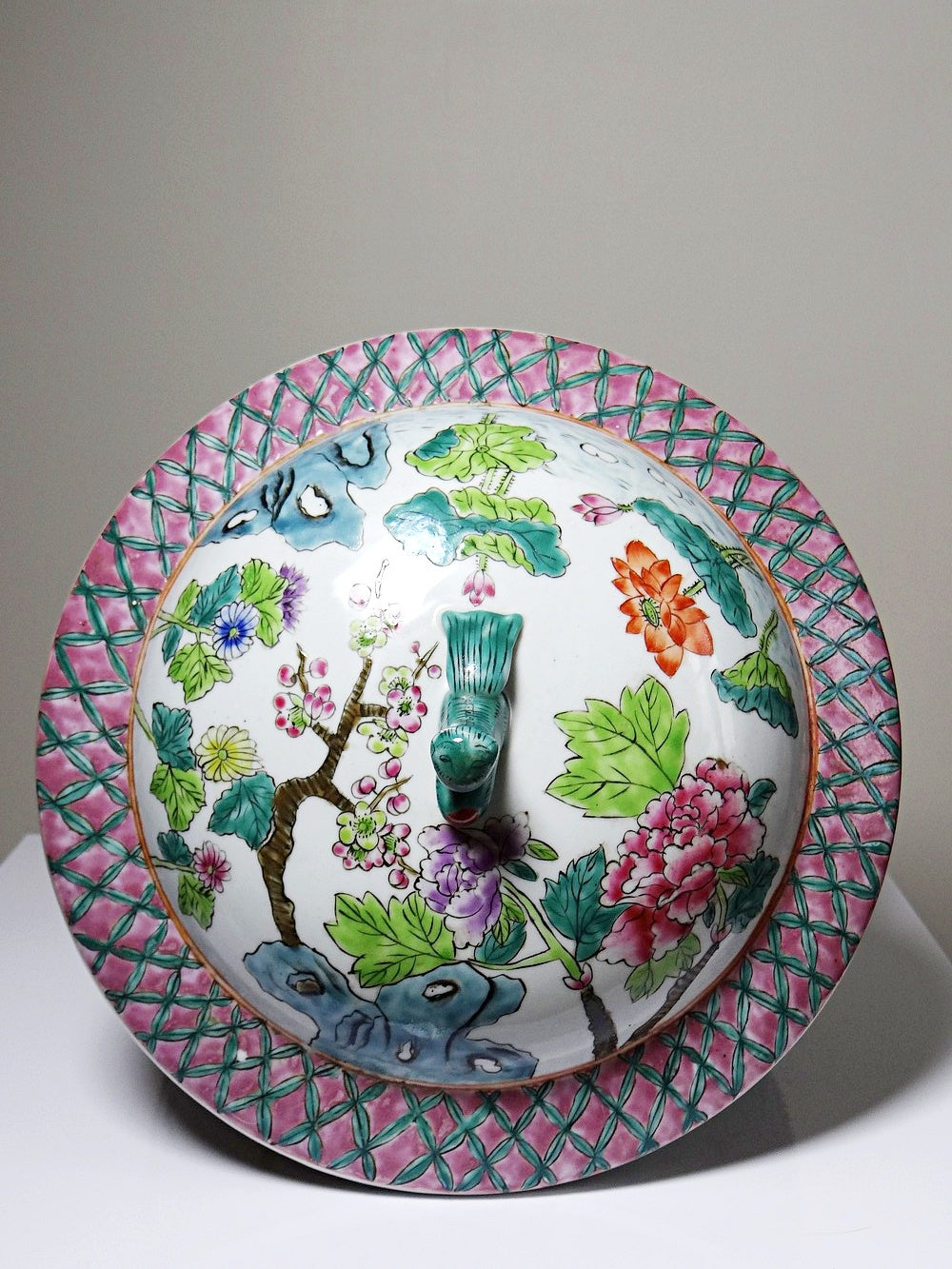 Vintage Servieraccessoire von chinesischer Manufaktur für Tongzhi nian zhi Multicolor