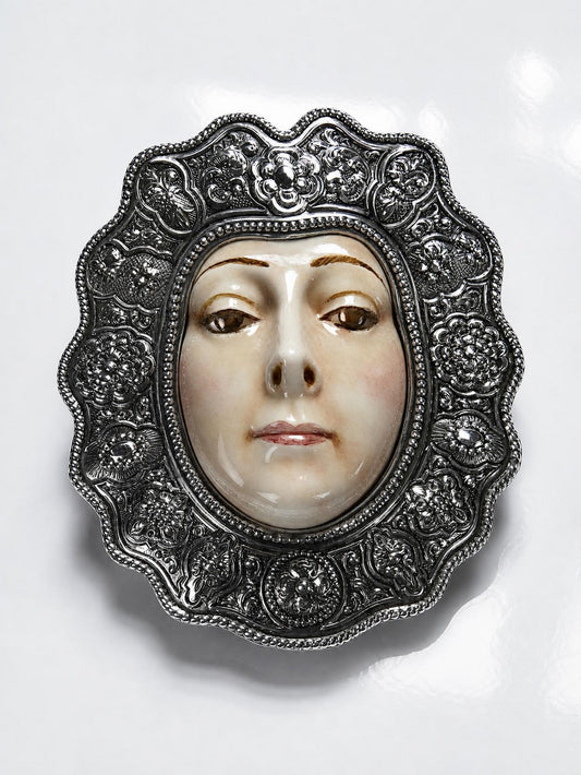 Vintage Wand Ex-Voto Vierge du Rocío, Spanien
