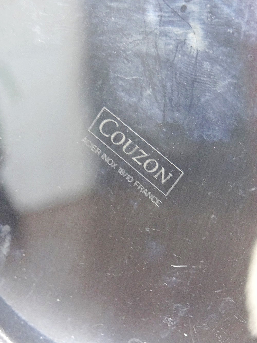 Vintage Champagnerkühler von Jean Couzon für Orfévrerie Jean Couzon grün