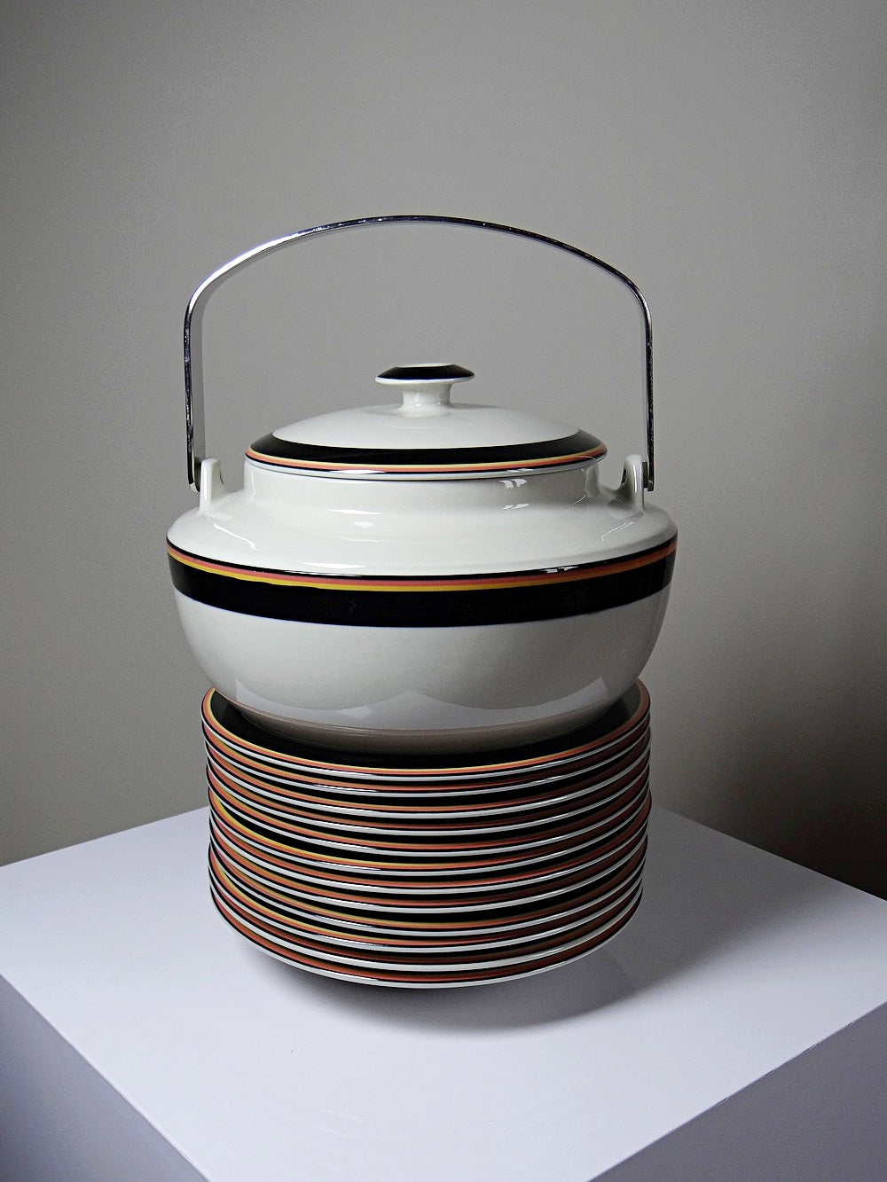 Vintage Suppen-Set "Reimari" von Inkeri Leivo für Arabia Finland