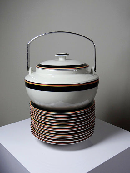 Vintage Suppen-Set "Reimari" von Inkeri Leivo für Arabia Finland