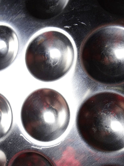 Vintage Schneckentablett Set von 6, Frankreich, 1980er-90er, Inox 18/10, Edelstahl, Silber