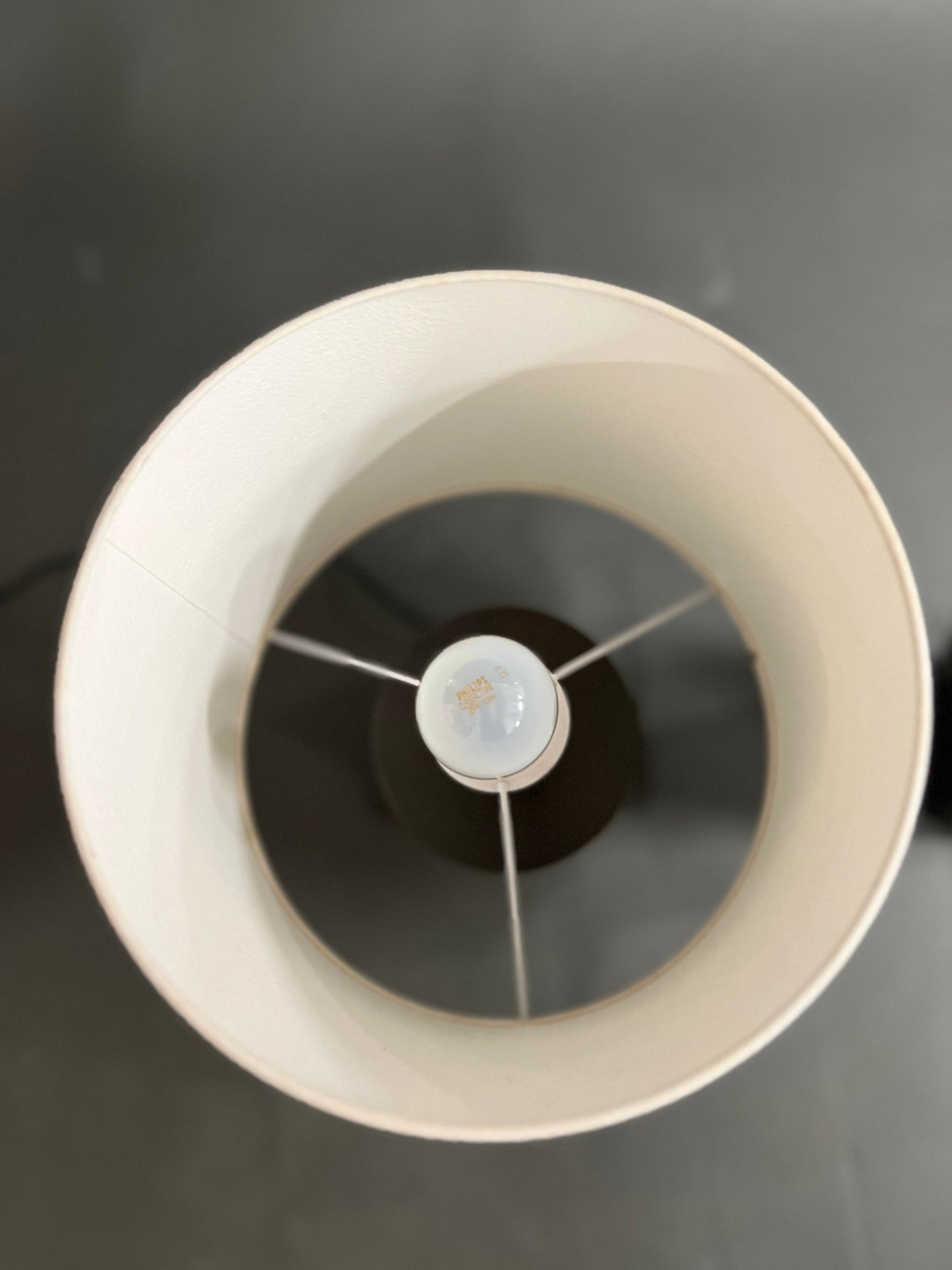 Set von 2 Tischlampen mit Schirm