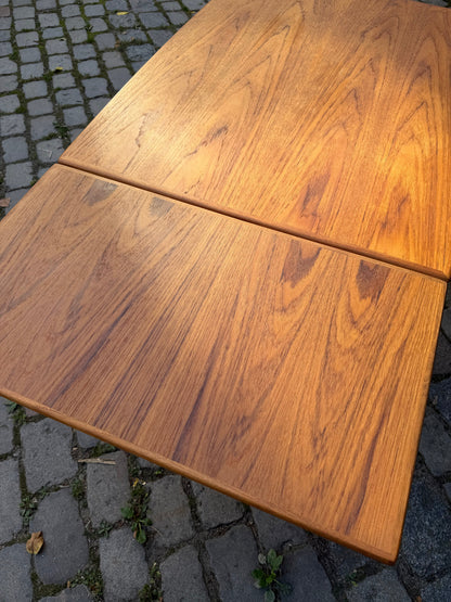 Vintage Esstisch Teak ausziehbar von Grete Jalk für Glostrup