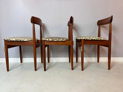 Chaise vintage Leo en teck rembourrée par Farso Stolefabrik