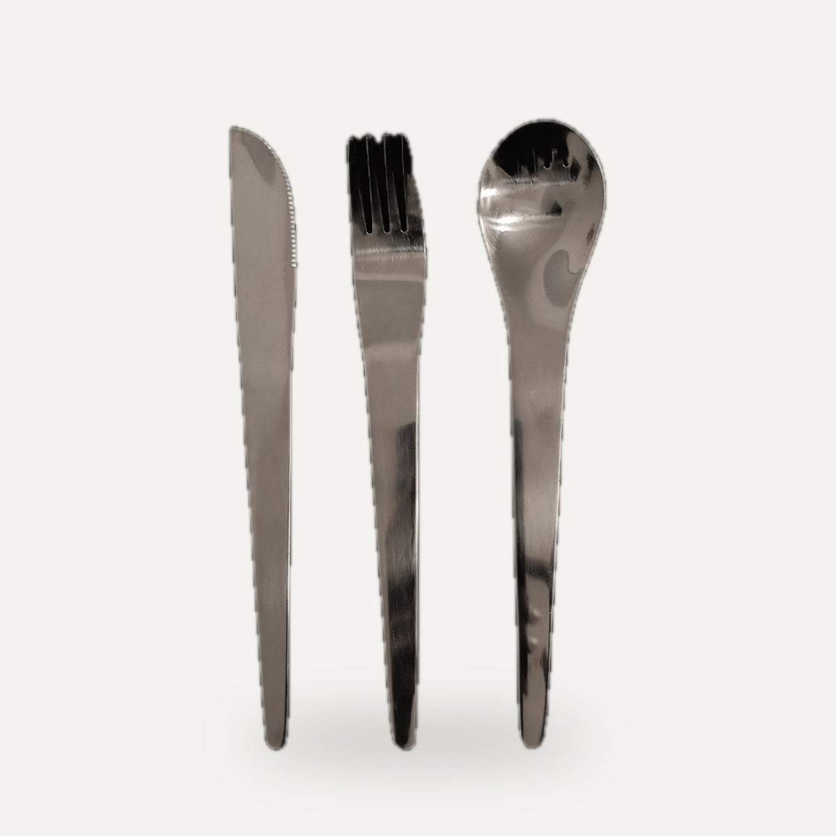 Besteckset Weltraumzeitalter: 18-teilig, stapelbar, edel – 2nd home