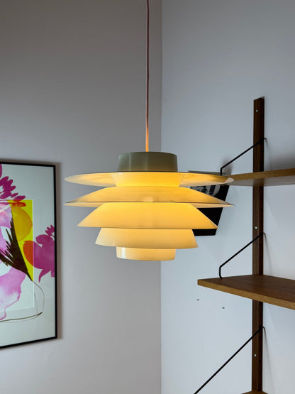 Vintage Hängelampe Verona von Svend Middelboe für Nordisk Solar