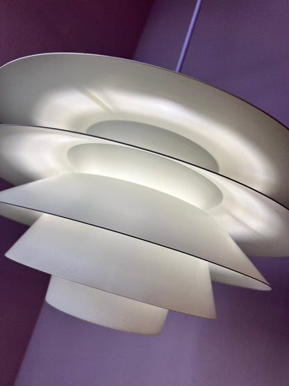 Lampe à lattes 'Verona' de Svend Middelboe pour Nordisk Solar