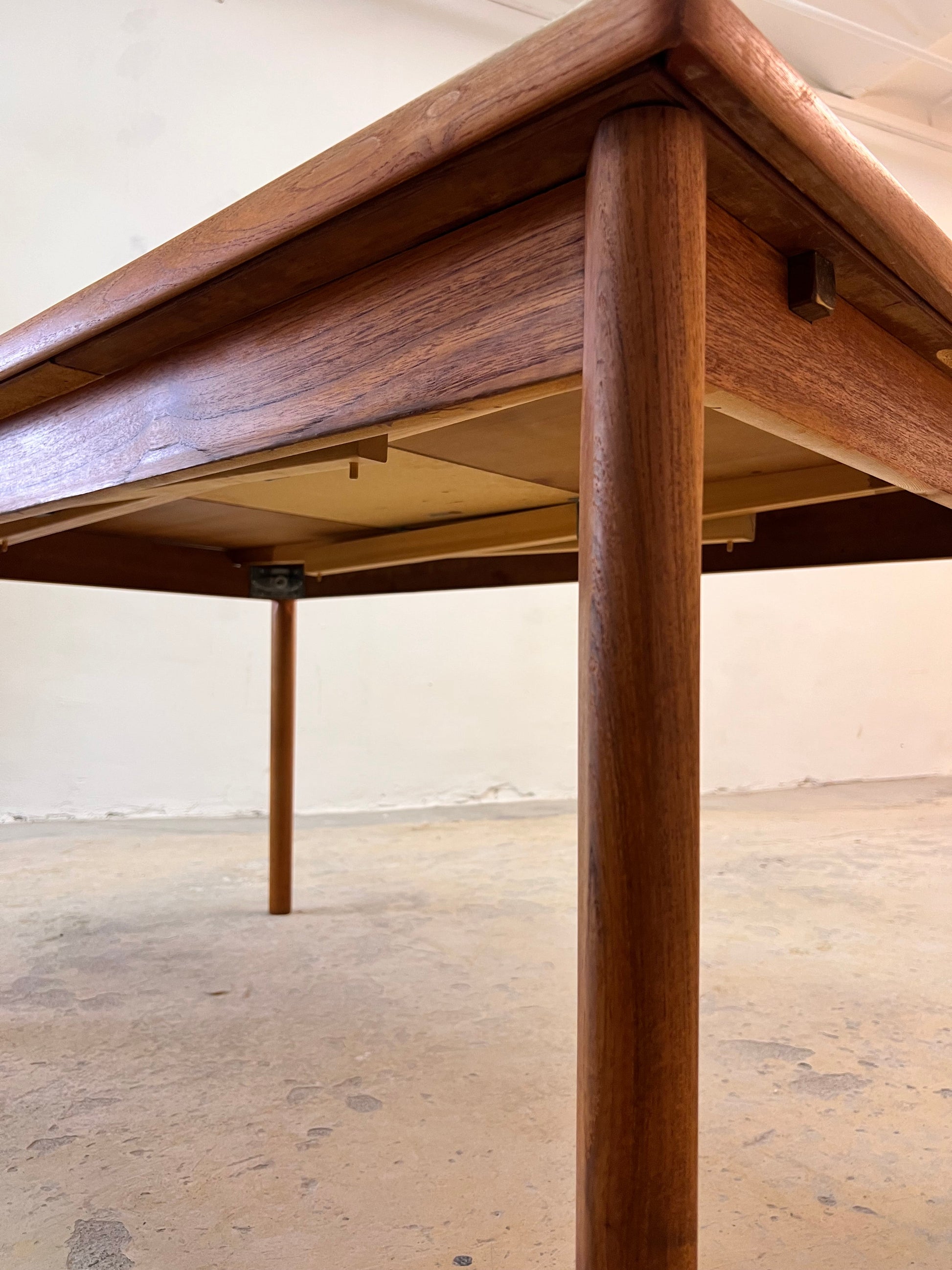 Vintage Esstisch ausziehbar Teak von BRDR Furbo
