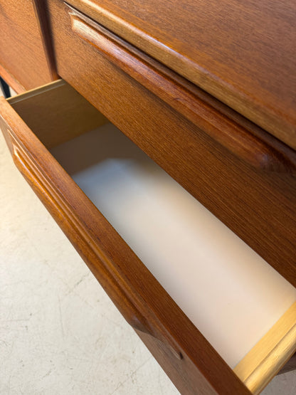 Vintage Lowboard Teak von Riestenpatt