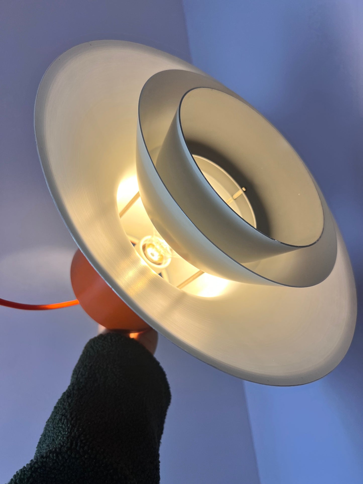 Vintage Hängelampe "Auditorie 2" von Svend Middelboe für Nordisk Solar