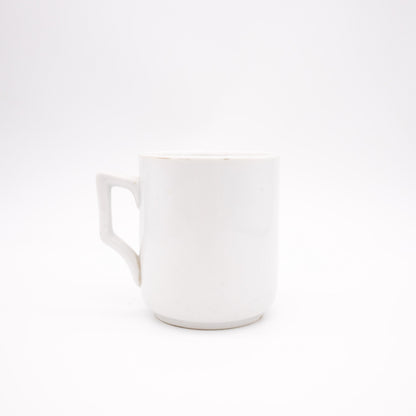 Vintage Kaffeehäferl mit Kinderspielen, Porzellan, Art Deco