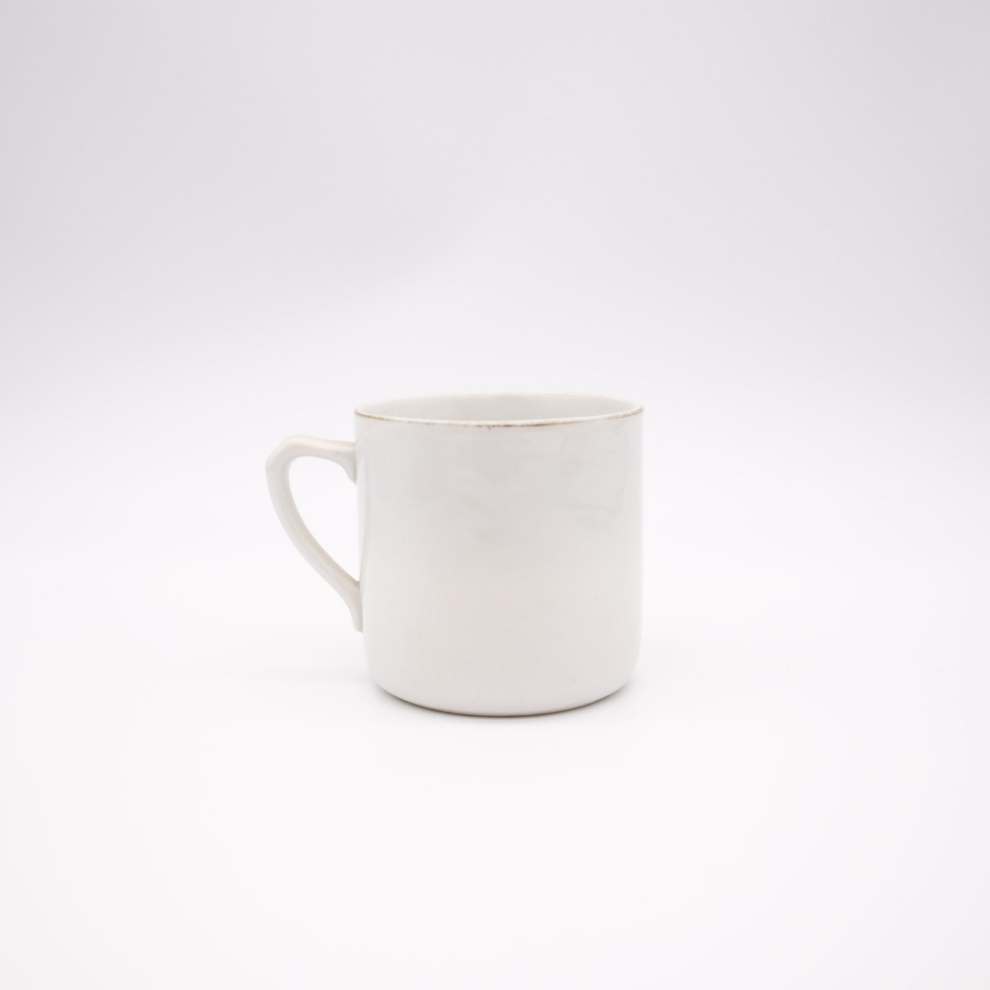 Vintage Kaffeetasse Porzellan mit Kindern im Apfelbaum, Art Deco