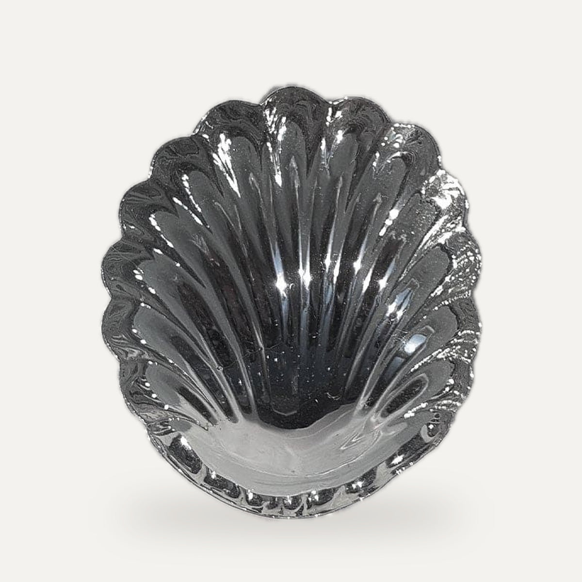 Vintage Schale Coquillage Silber 8,5 x 6 cm | studio