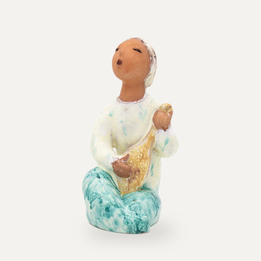 Vintage Mandolinenspieler Figur Art Déco | studio
