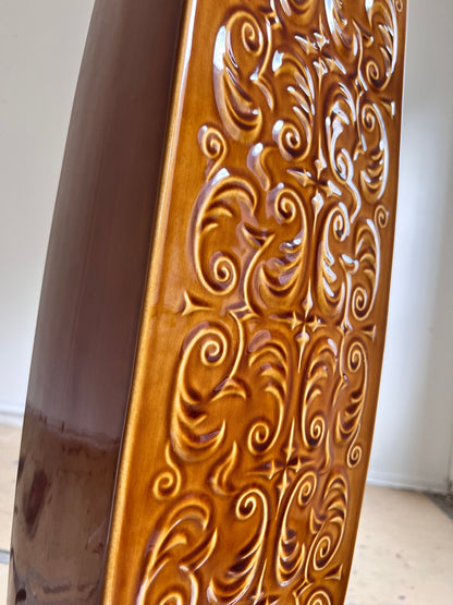 Vintage floor vase by Ditmar Urbach from the Czech Republic 50s