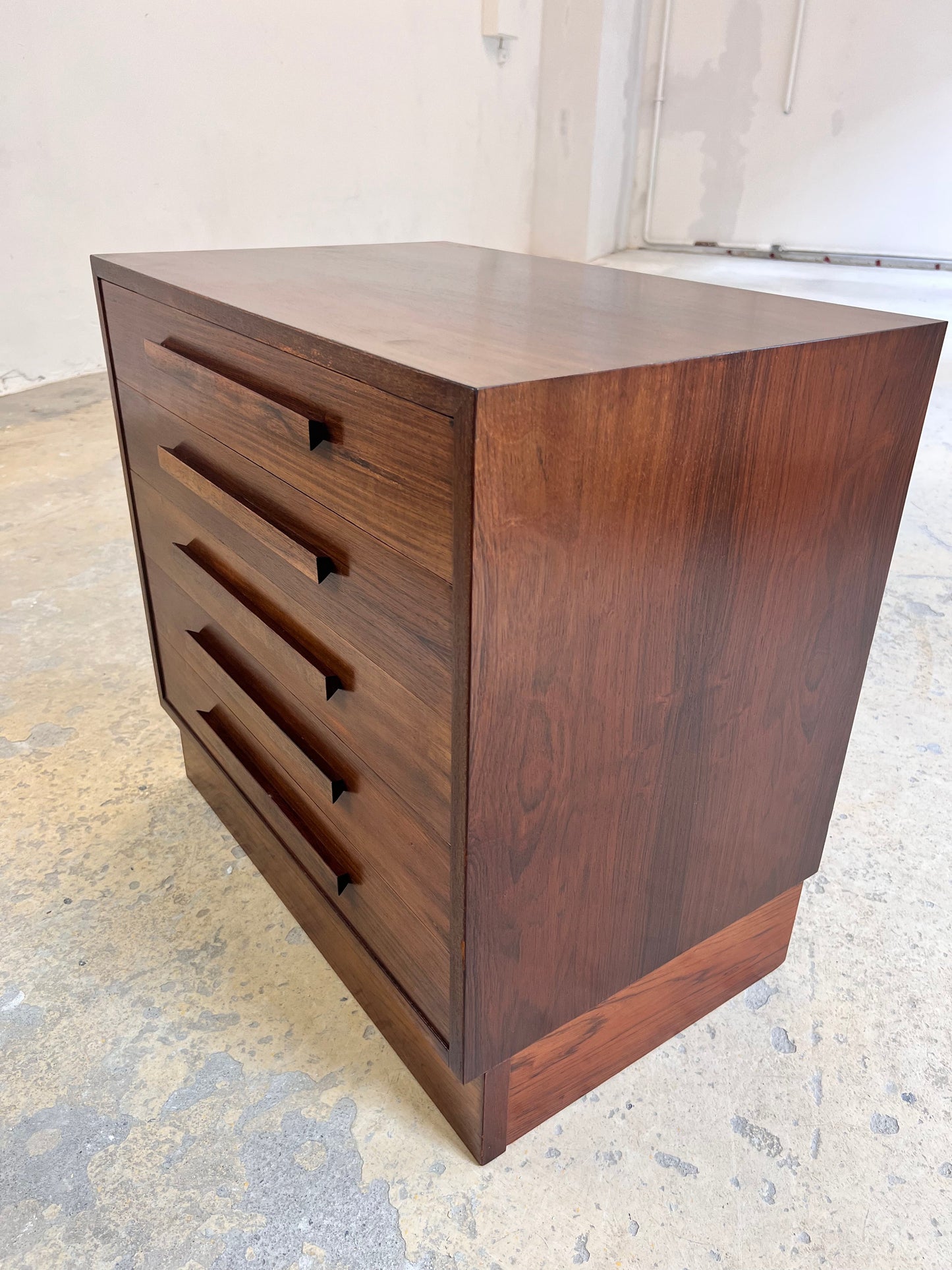 Vintage Kommode Palisander braun Dänemark