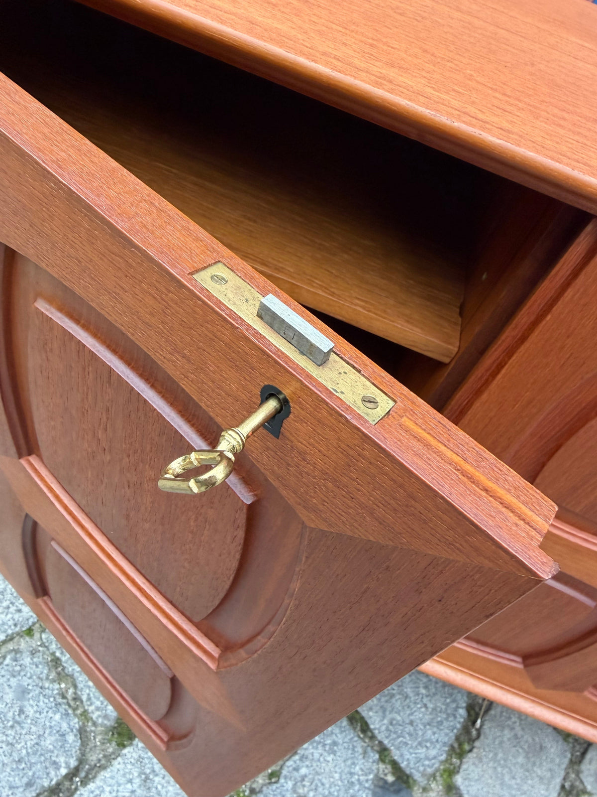 Vintage Sideboard "Frithjof" Teak von Rolf Rastad und Adolf Relling für Gustav Bahus