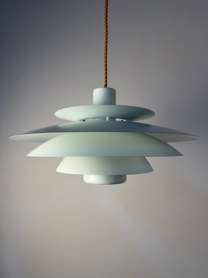 Vintage Lamellenlampe weiß von Top Lamper