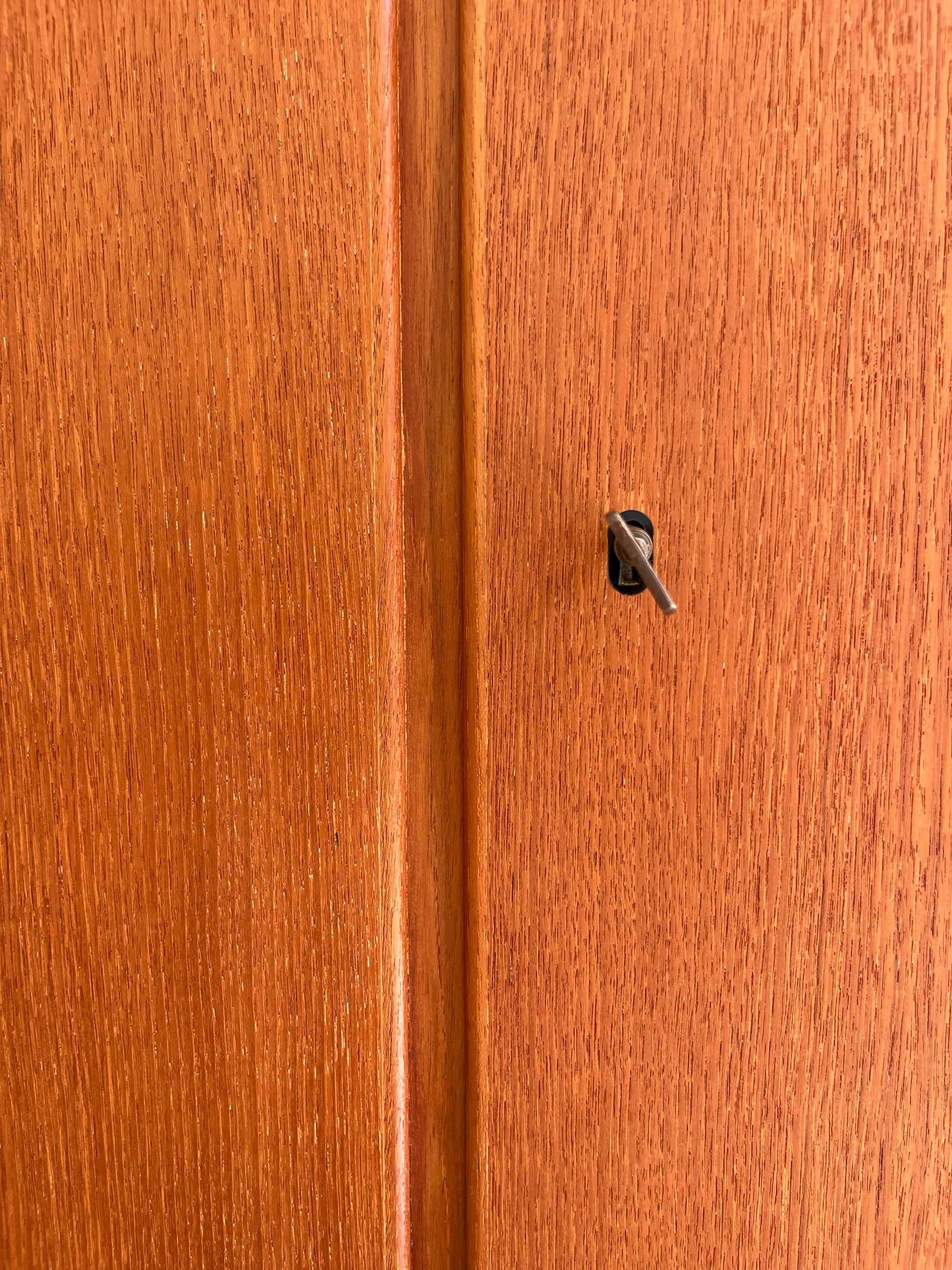 Vintage Kleiderschrank Teak von Steguweit & Sohn